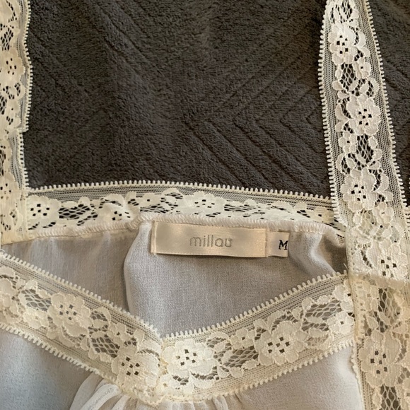 ‼️Last chance by Feb 5‼️ White lacey tank - Picture 3 of 3